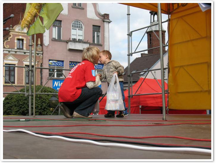 ...oraz wyrnienie dla najmodszego, 2-letniego uczestnika konkursu.